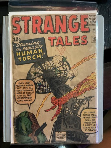 Strange Tales #101 (Marvel Comics October 1962) Fr 1.0