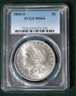 1898 0 PCGS MS64 MORGAN SILVER DOLLAR