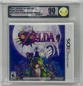 VGA Graded Zelda Majora's Mask NEW 3DS (72133263, U90)