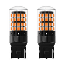 2pcs T20 LED 7443 7440 W21W W21 5W WY21W Led Bulb Car Turn Signal Lights