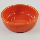 Homer Laughlin Fiesta Orange Ramekin Ceramic Bowl HLC Fiestaware 3.5" Vtg