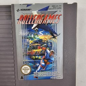 Rollergames Nintendo NES Boxato PAL A ITA Italiano Mattel version Scatola