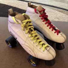 Pacer Formula Speed Quad Roller Skates Size 8 Sonic GTS Wheel Speed Skates
