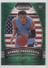 2020 Panini Prizm Draft Picks Global Prospects Green Pulsar 16/25 RJ Hampton 1l4