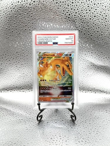 Charizard VSTAR 019/159 Crown Zenith Holo PSA 10