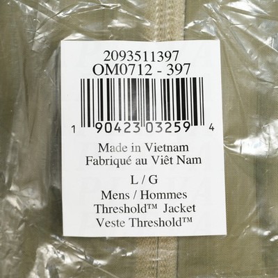 Mountain Hardwear Men's Threshold Rain Jacket Stone Green Dry Q Waterproof NEW