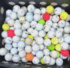 200 Balls Assorted Brands Mix - HIT-AWAY SHAG Golf Balls AKA