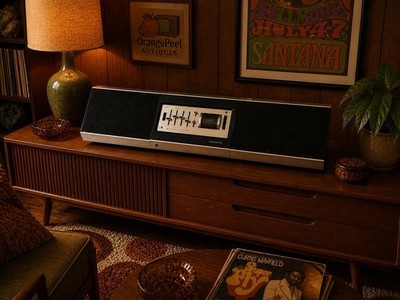 🍊Vintage 1970 Panasonic RE-7430 'The Wedge' Multiplex FM/AM
