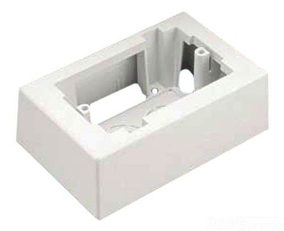 Panduit JB1WH-A Junction Box Low V Adh Wht 1 Gang Ea Sgl (jb1wha)