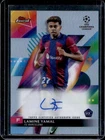 2023-24 Topps Finest UEFA Lamine Yamal Auto Autograph RC Rookie #A-LY Barcelona