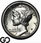 1916-S Mercury Dime Frosty Gem BU+, *Key Date*