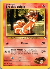 Brock's Vulpix 73/132 Gym Heroes Unlimited NM on eBay