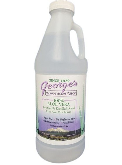Georges Always Active Aloe 100 Алоэ Вера фракционно дистиллированная жидкость 32 унции 4590₽