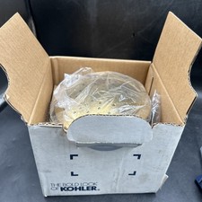 KOHLER Forte 5.5" Wall-Mount Shower Head Vibrant Brushed Moderne Brass HEAD ONLY