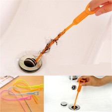 Drain Clog Remover Tool Hair Hook Bathroom Snake Sink Unclog Cleaner Kitchen New