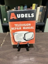 Audels Television Service Manual 1963 Second Edition First Printing Hc Dj