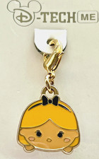 Disney JAPAN Alice in Wonderland Tsum Tsum Charm Clip-On Zipper Pull DTech 2016