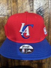 LA Clippers Youth SnapBack Hat Blue And Red
