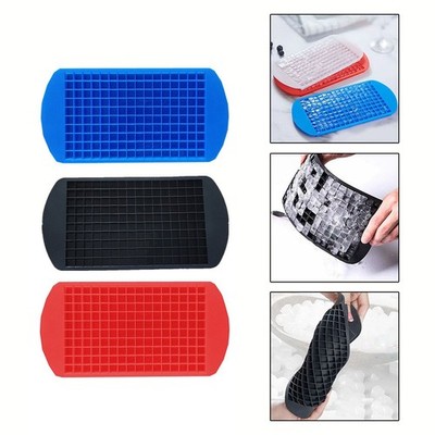 160 Zerquetscht Eiswürfelform Eismaschine Blau/schwarz/rot DIY Silikon Brandneu