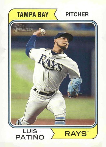 2023 Topps Heritage #184 Luis Patiño | Baseball Card