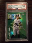 Aaron Judge 2025 Topps Chrome Green Refractor All-Etch 3/99 PSA 9 Mint Yankees