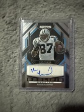 Panini 2025 Prizm Black Prolific Signatures Muhsin Muhammad Autograph Panthers
