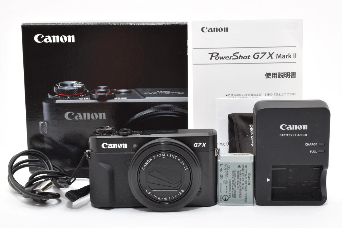 Canon PowerShot G7 X Mark II Compact Digital Cameras for sale | eBay