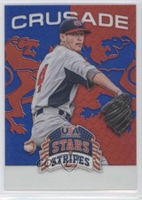 2015 Panini Stars and Stripes Crusade Red & Blue 26/49 Kale Breaux #56 z6b