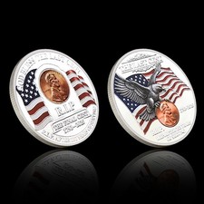 The Last Cent R.I.P. Lincoln Commemorative Coin Collectible Gift