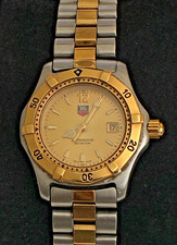 TAG Heuer Watch - Mdl:  1321 - Pro 2000 Series - 26mm - Gold Date Dial - RUNNING