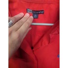 Mercy Logo Button Down Shirt Women’s Large Red Embroidered Uniform — photo 2