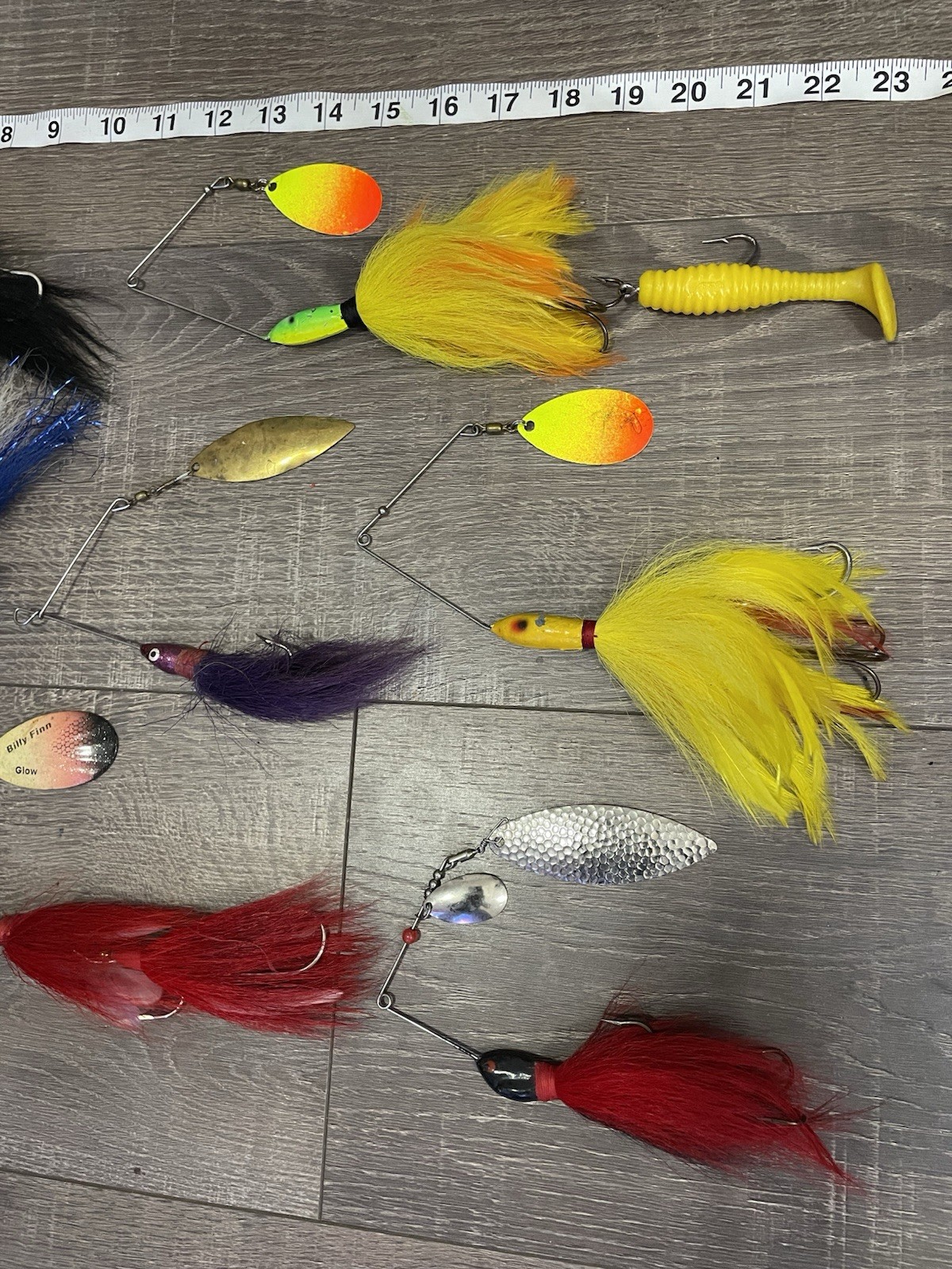 Lot Of 8 Spinnerbait Buzzbait Musky Pike Lure Double Buzz Bait Bass VERY NICE! - Image 2