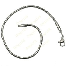 Children's Genuine 925 Sterling Silver 5 inch Round Snake Chain Bracelet/Anklet