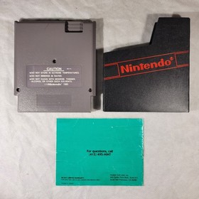 Adventure Island 2 II Nintendo NES Authentic Cartridge w Original Manual Tested