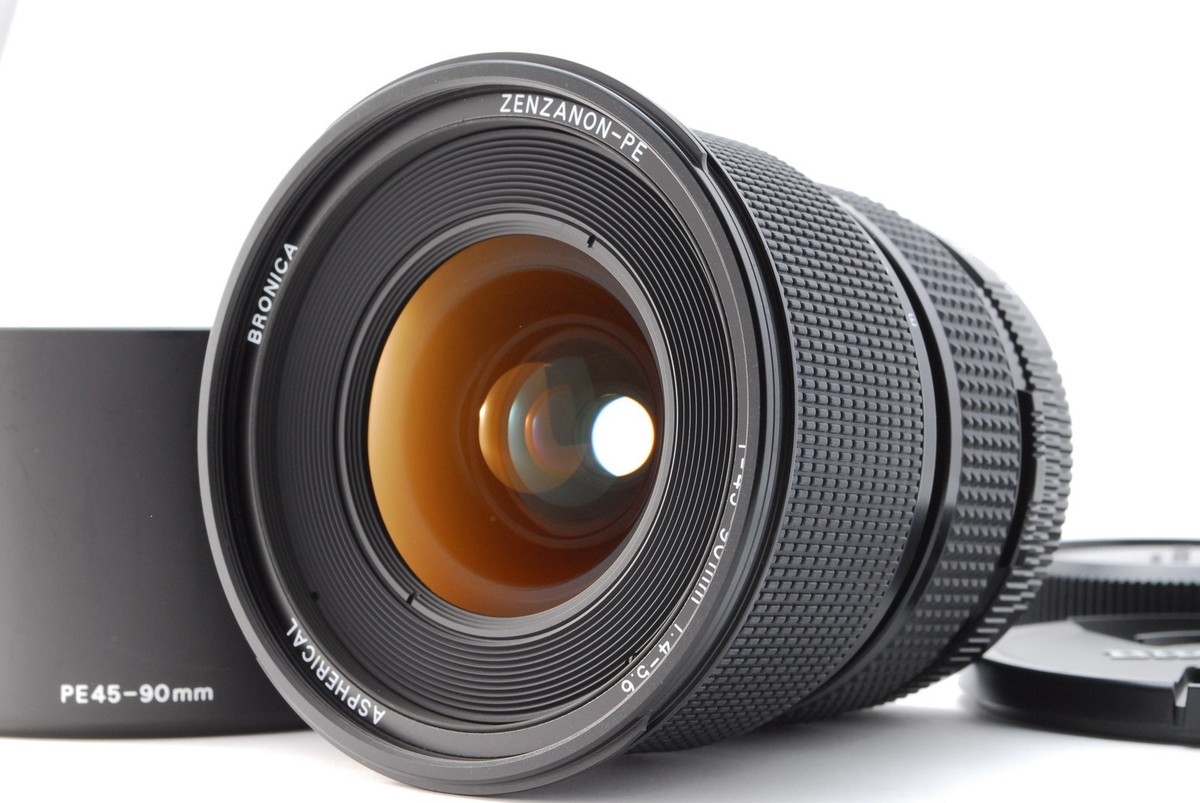 ゼンザブロニカ ZENZANON-PE 45-90mm F4-5.6 Zenza Bronica Zenzanon PE Aspherical 45-90mm F4-5.6 Lens