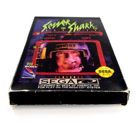 Sewer Shark (Sega CD, 1992) Complete Tested & Works