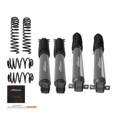 2.5 Lift Kit Coil Springs Shocks For Jeep Wrangler Tj 4wd 1997-2006 6-cyl