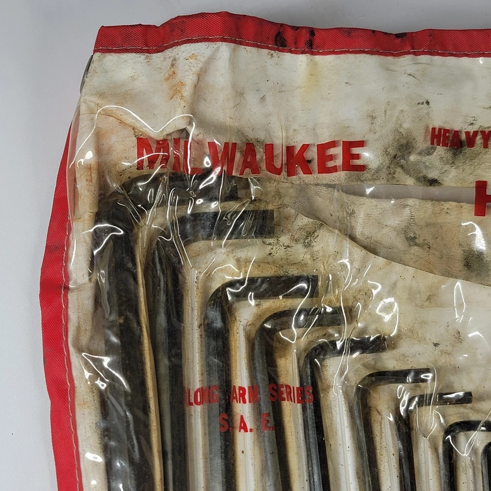 Milwaukee Hex Key Set 25 Pc Heavy Duty Long Arm SAE Short Arm Metric Allen Keys - Image 2 of 4
