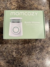 Momcozy Portable Milk Warmer for Travel Green with Bottle Attachments. New