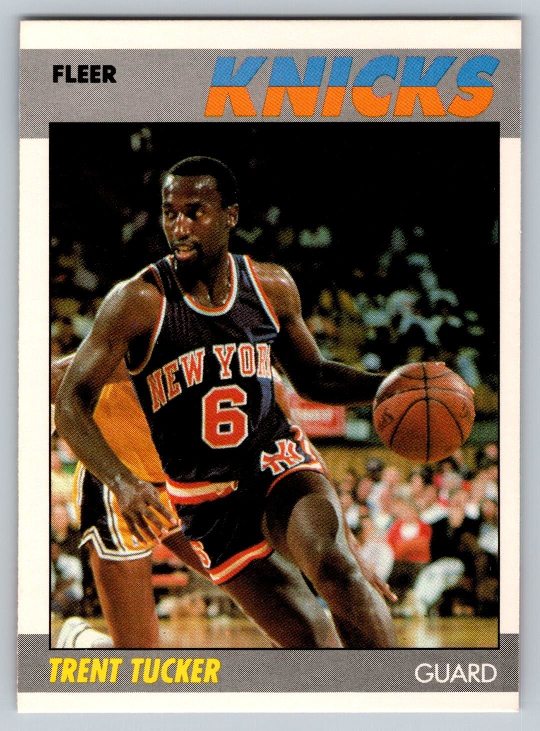 1987-88 Fleer #113 Trent Tucker New York Knicks