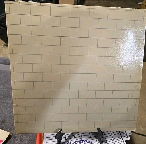PINK FLOYD - The Wall 1979 1st Press 1st Sleeve Lyric Inserts LP Vinyl EX