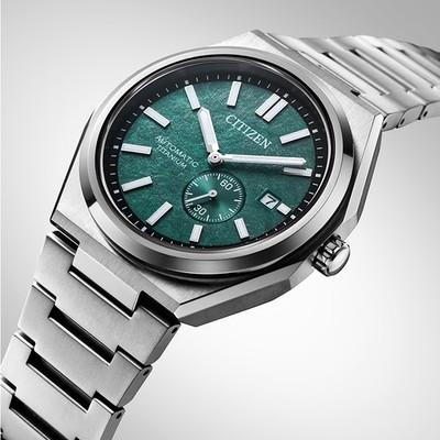 Citizen Zenshin Super Titanium Green Dial Automatic NJ0180-80X