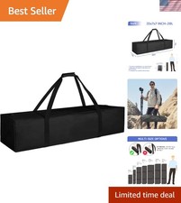 Versatile 35x7x7 Inch Tripod Case - Water-Resistant Storage for Camera Gear
