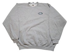 Vintage 1990s Grey Embroidered Nike Swoosh Heavyweight Sweatshirt