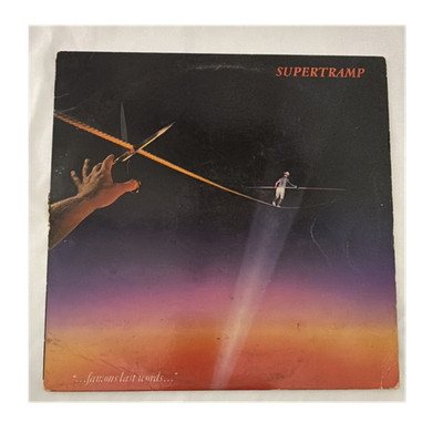 Supertramp ...Famous Last Words... A&M Vinyl LP Rock 12'' 33 RPM Black