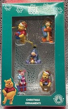 Winnie The Pooh Christmas Ornament Set Pooh Eeyore Tigger Piglet