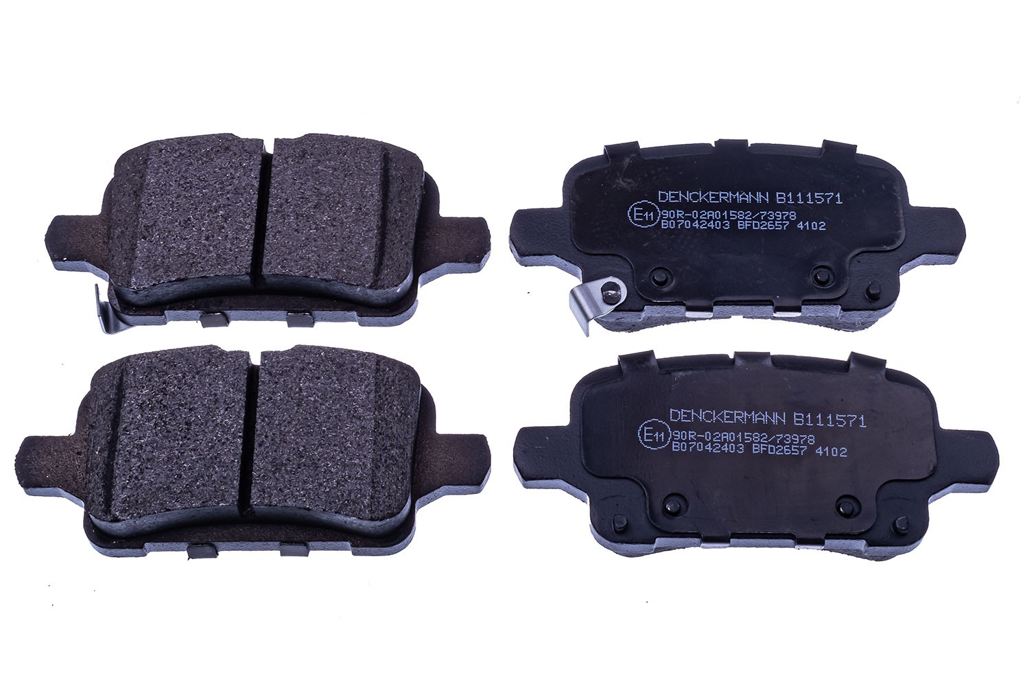 Fits DENCKERMANN FILTRY B111571 BRAKE PADS OPEL INSIGNIA B (Z18) 17-