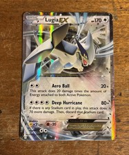 Pokémon Lugia EX Ultra Rare Holo XY Ancient Origins 68/98 Basic 170 HP English on eBay