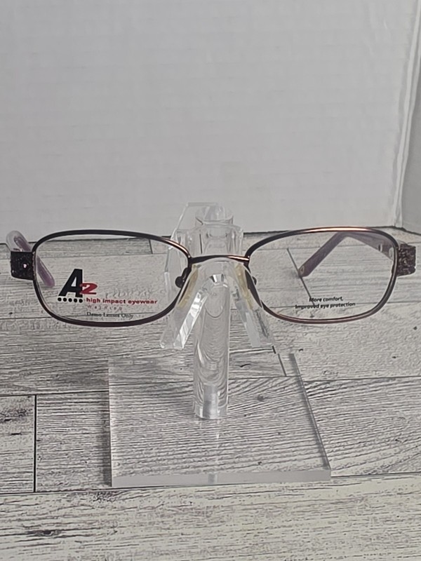 Hilco A2-553 BRWN A2Z87-2+ COPPER women's Eyeglass Frames Only 49-17-130
