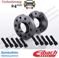 Spurverbreiterung schwarz 24mm/Achse u.a.: BMW Z4 Roadster E89 Bj. 2009-2016